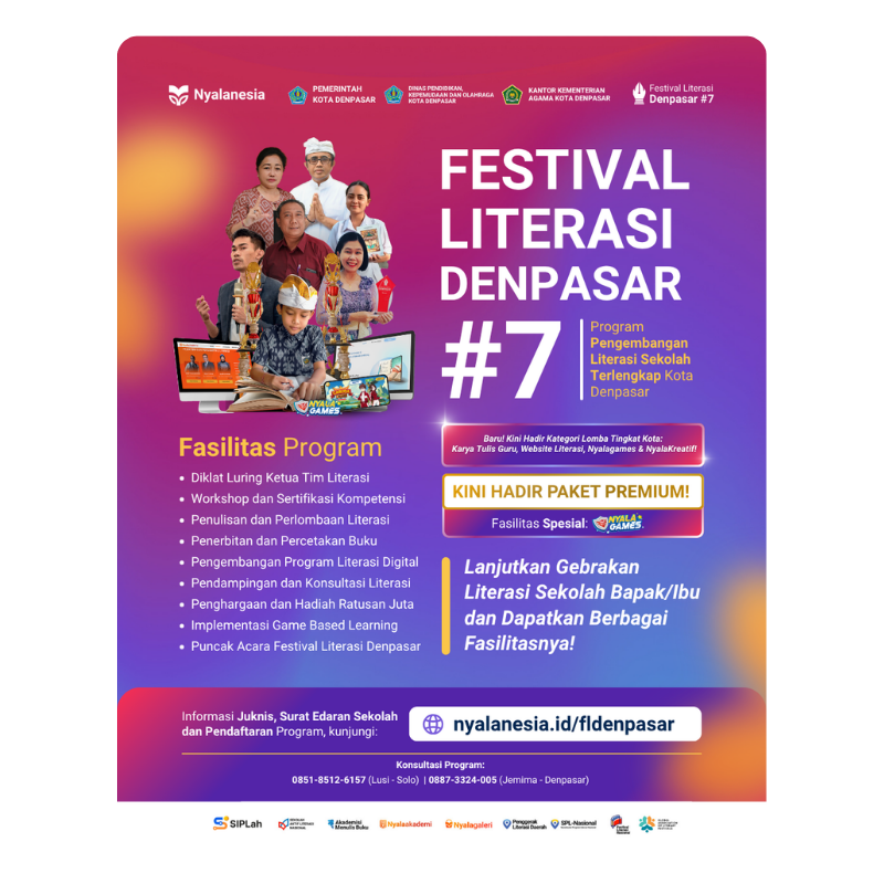 Festival Literasi Denpasar #7 - Premium