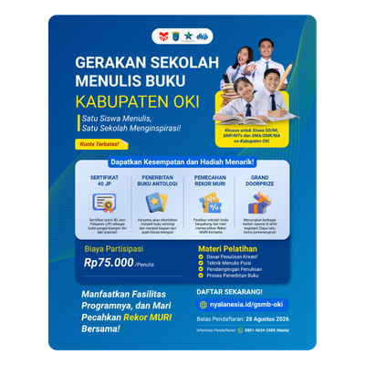 Gerakan Sekolah Menulis Buku - OKI #1